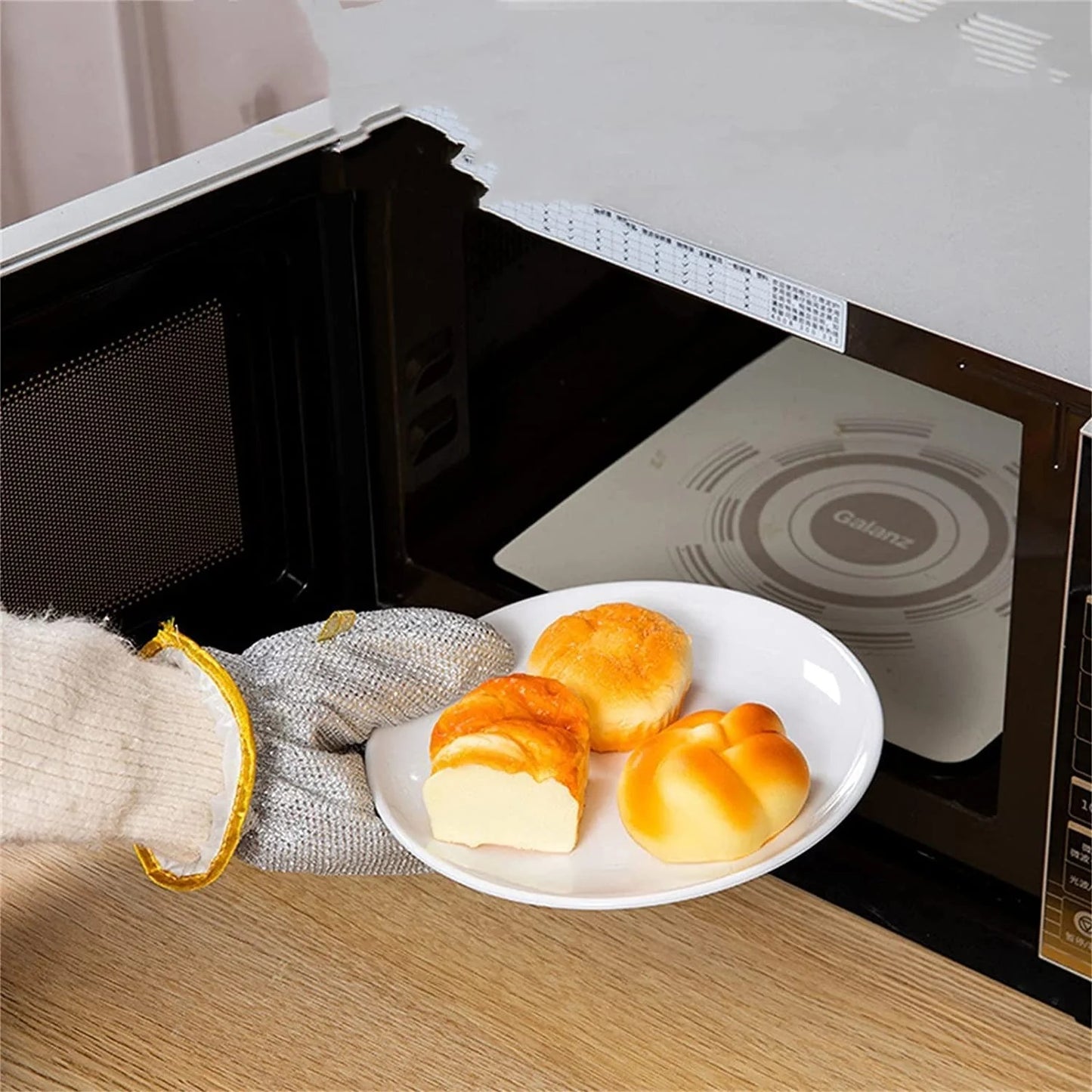 Wire Dishwashing Gloves(Pack of 2)