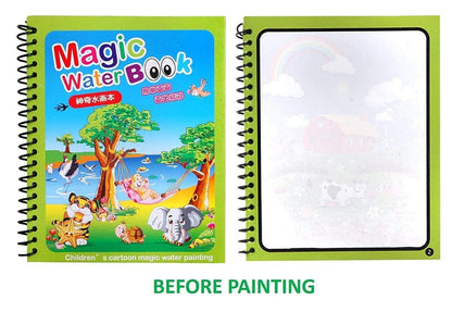 Magic Water Book For Kids – Pack of 4 🎨👶