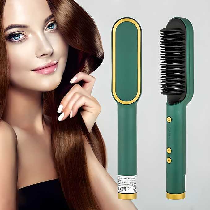 SilkComb™ Electric Hair Straightener Comb Brush