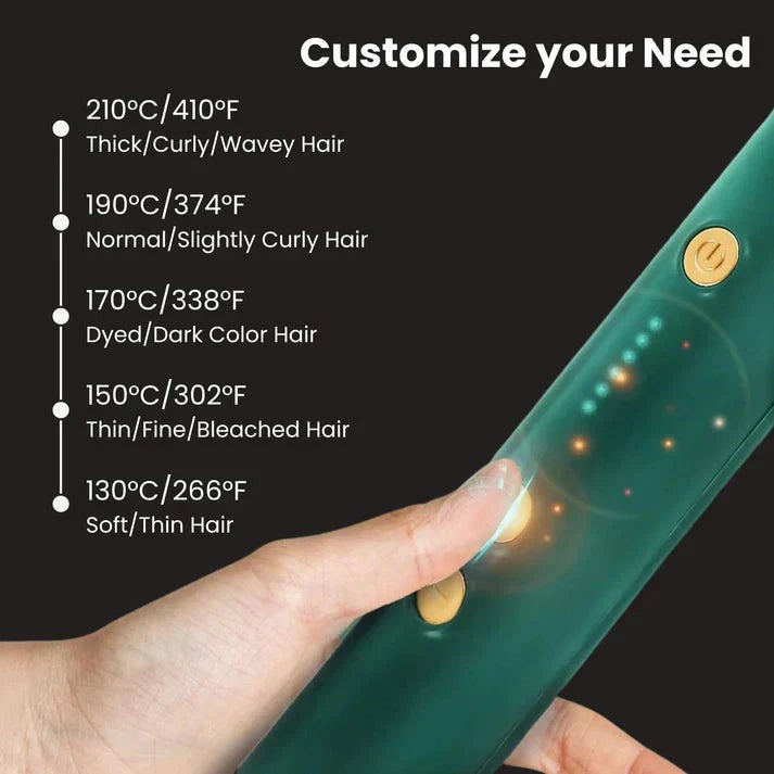 SilkComb™ Electric Hair Straightener Comb Brush