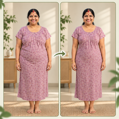 4-in-1 Tummy Tucker - Quick Slim Shaper for Tummy, Thighs, Hips, Back [COOL & BREATHABLE]