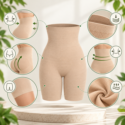 4-in-1 Tummy Tucker - Quick Slim Shaper for Tummy, Thighs, Hips, Back [COOL & BREATHABLE]